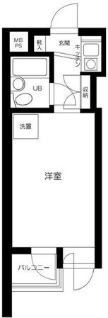 石川台駅 徒歩7分 3階の物件間取画像